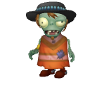 Poncho Zombie - Plants vs. Zombies AR Trading Cards