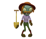 Excavator Zombie - Plants vs. Zombies AR Trading Cards