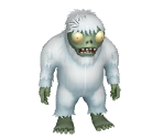 Zombie Yeti - Plants vs. Zombies AR Trading Cards