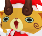 Komajiro Santa - Yo-kai Watch: Wibble Wobble
