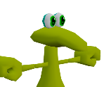 Tooty the Feeble (Transformed) - Croc: Legend of the Gobbos