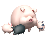 Wild Pig Figurine - The Legend of Zelda: The Wind Waker