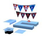 W4 Cubyrinth Decorations - Mario & Sonic at the Olympic Winter Games
