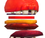 225 Extra Spicy Burger - Miitopia