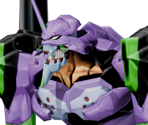 Eva Unit 01 (Nintendo 64, High-Poly Reconstruction) - Evangelion Customs
