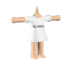 004 Baggy T-Shirt - Tomodachi Life