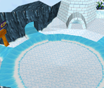 Snowflake Mountain Lobby - Diddy Kong Racing