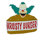 Krusty Burger Sign - The Simpsons: Hit & Run