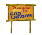 Goo Lagoon Sign - SpongeBob SquarePants: Battle for Bikini Bottom