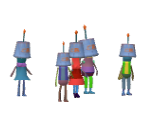 Buckethead Crowd - The SpongeBob SquarePants Movie