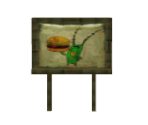 Planktopolis Billboard - The SpongeBob SquarePants Movie