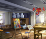 Themis Academy Art Room - Apollo Justice: Ace Attorney Trilogy