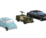 Background Vehicles - Black Cat: The Mechanical Angel