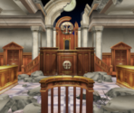Courtroom No. 4 (Destroyed) - Apollo Justice: Ace Attorney Trilogy