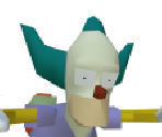 Krusty Balloon - The Simpsons: Hit & Run
