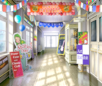 Themis Academy 1F Hallway - Apollo Justice: Ace Attorney Trilogy