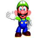 Luigi (Donkey Kong Country 2 CG-Style) - Mario Customs