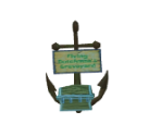 Flying Dutchman's Graveyard Sign - SpongeBob SquarePants: Battle for Bikini Bottom