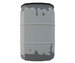 Metal Barrel - Rec Room