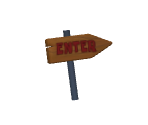 Enter Sign - SpongeBob SquarePants: Battle for Bikini Bottom - Rehydrated