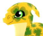 Shamrock Parasaurolophus - Animal Jam: Play Wild!