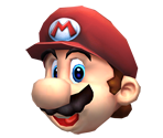 Mario's Head (Super Mario 64 Texture Edit) - Mario Customs