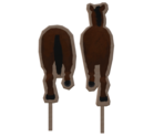 Horse Cutout - Rec Room