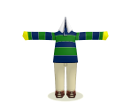Rugby Shirt (Green) - Tomodachi Collection