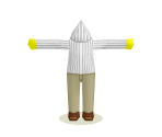 Turtleneck (White) - Tomodachi Collection