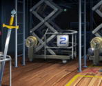 Penrose Theater Understage - Apollo Justice: Ace Attorney Trilogy
