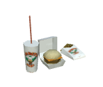 Krusty Burger Meal - The Simpsons: Hit & Run