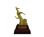 Haunted House Trophy - Spy vs. Spy