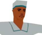 Step Sding (Waiter) - Flower Sun and Rain: Murder and Mystery in Paradise