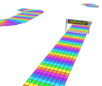 SNES Rainbow Road - Mario Kart 7