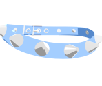 023 Studded Leather Choker - Tomodachi Life: Living the Dream