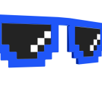 182 Pixel Sunglasses - Tomodachi Life: Living the Dream