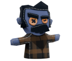 Biff Tradwell Hand Puppet - ModNation Racers