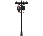Power Lines and Lamp Post - Rec Room