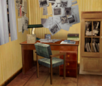 Dunning's Room (Bedroom) - Hotel Dusk: Room 215