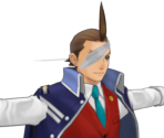 Apollo Justice (Injured) - Apollo Justice: Ace Attorney Trilogy