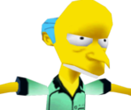 Mr. Burns - The Simpsons Bowling