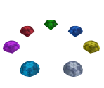 Chaos Emeralds (Collection Room) - Sonic Generations