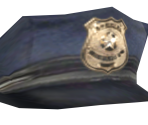 Police Cap - Backyard Wrestling 2: There Goes the Neighborhood