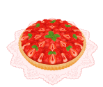 Strawberry Tart - Cake-ya-san Monogatari: Oishii Sweets o Tsukurou!