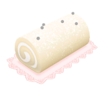 White Roll Cake - Cake-ya-san Monogatari: Oishii Sweets o Tsukurou!