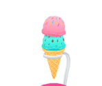 Ice Cream - Hoppechan: Tsukutte! Asonde! Punipuni Town!!