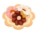 Donuts - Hoppechan: Tsukutte! Asonde! Punipuni Town!!