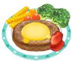 Hamburg Steak - Neko-Tomo