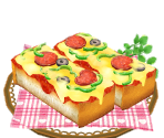 Pizza Toast - Neko-Tomo