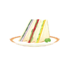 Assorted Sandwiches - Ochaken to Itsumo Nakayoshi